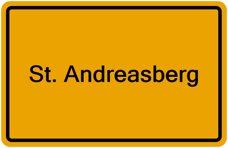 Handelsregister St. Andreasberg